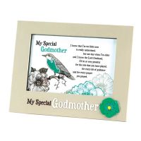 Photo Frame Tabletop Resin My Special Godmother (Pack of 2)