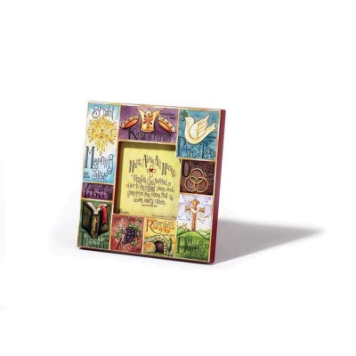Photo Frame Wood Name Above All Pack of 2 - 603799386296 - PFR-40