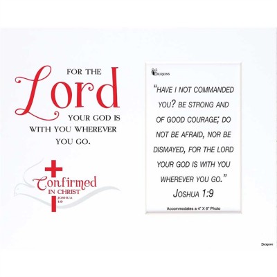 Photo Mat 8x10 Confirmed In Christ (Pack of 3) - 603799006453 - ACFP-247