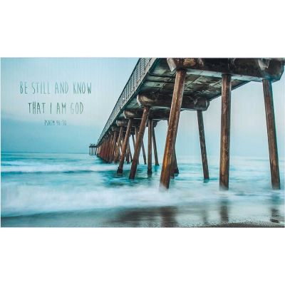 Pier-Be Still & Know Psalm 46:10 Wall Plaque - 603799229319 - PLK2012-188