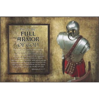 Plaque 8x12 Full Armor of God Ephesians 6:1-17 Pack of 2 - 603799528412 - SPLK812-105