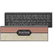 Plaque MDF A Caring Heart Teacher Pack of 2