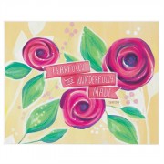 2pk -Plaque MDF Beautifully Made 10 x 8 inch Megan Hagel (Pack of 2)
