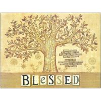Plaque MDF Blessed Are Those Who Trust In The Lord