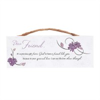 2pk -Plaque MDF Dear Friend -Its a Precious Gift from God (Pack of 2) 2pk -Plaque MDF Dear Friend -Its a Precious Gift from God (Pack of 2)