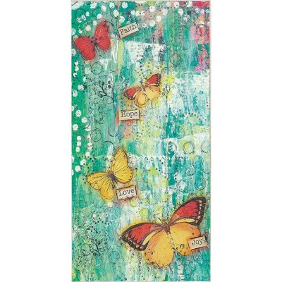 Plaque MDF Faith Hope Love Joy - 603799573306 - PLK816-1630