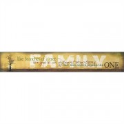 Plaque MDF Family Like Branches of a Tree