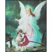 2pk -Plaque MDF Guardian Angel (Pack of 2)