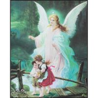 Plaque MDF Guardian Angel Pack of 2