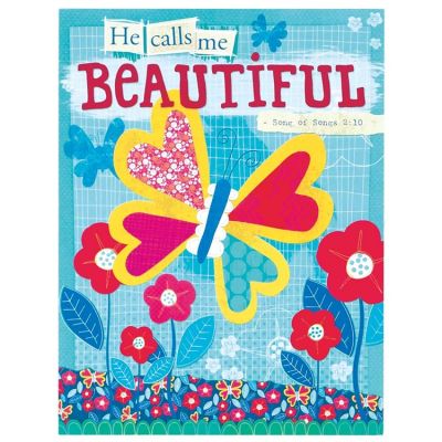 Plaque MDF He Calls Me Beautiful 10 x 13in, 3/4 inch thick - 603799587297 - PLK1013-1808