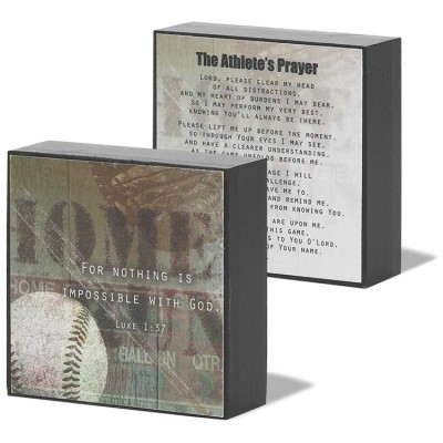 Plaque MDF Home Run Pack of 2 - 603799397216 - DPLK33-101 Plaque MDF Home Run Pack of 2 - 603799397216 - DPLK33-101