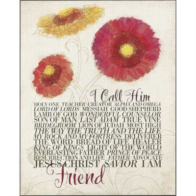 Plaque MDF I Call Him Friend Pack of 2 - 603799506120 - PLK810-47