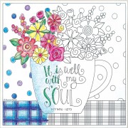 2pk -Plaque MDF It Is Well With My Soul (Pack of 2)
