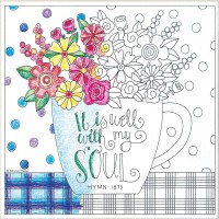 2pk -Plaque MDF It Is Well With My Soul (Pack of 2)