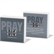 2pk -Plaque MDF Live Big Because I Am God (Pack of 2)