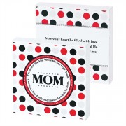 2pk -Plaque MDF Mom I'm so very Thankful 4x4in. (Pack of 2)