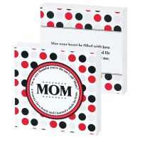 Plaque MDF Mom I'm so very Thankful 4x4in. (Pack of 2)