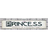 Plaque MDF Princess Daughter Pack of 2