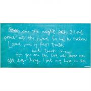 Plaque MDF Show Me The Right Path Pack of 2