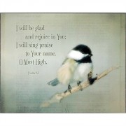 2pk -Plaque MDF Sing Praise to Your Name (Pack of 2)