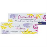 Plaque MDF Soul Sisters You and Me - 2 Sided Prints (Pack of 2)