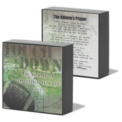 Plaque MDF Touchdown Pack of 2 - 603799397209 - DPLK33-100