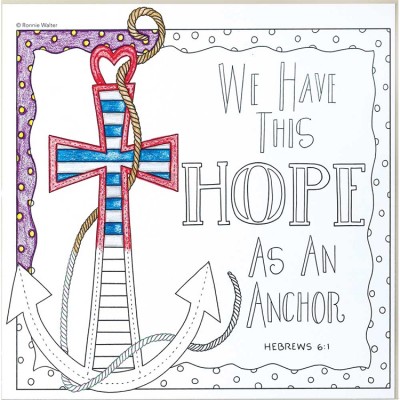 Plaque MDF We Have This Hope Hebrews 6:1 (Pack of 2) - 603799093590 - PLK88-162