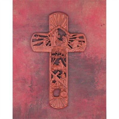 Plaque Resin 12 Inch Creche Pack of 3 - 603799342261 - CHPLQ-819