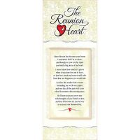 Plaque Reunion Heart Pack of 2