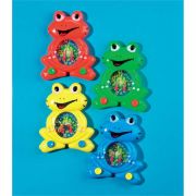 Plastic Frog Water Game Pack of 24