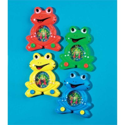 Plastic Frog Water Game Pack of 24 - 603799424738 - N-261