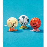 Plastic Wind Up Jump Ball Pack of 24