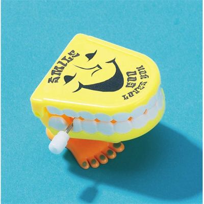 Plastic Wind Up Teeth Pack of 24 - 603799424806 - N-266