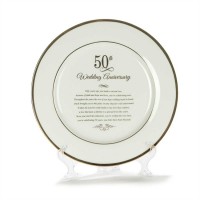 Plate Porcelain w/Gold Rim
