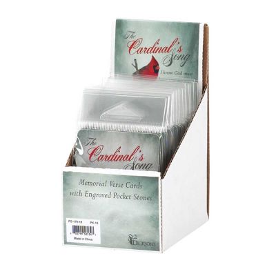 Pocket Stone The Cardinal s Song (Pack of 18) - 603799585347 - PS-176-18