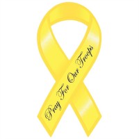6pk -Pray For Our Troops Magnetic Vinyl Pack of 6