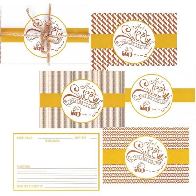 Recipe Cards 4x6 How Sweet (Pack of 2) - 603799082914 - RECIPE-1