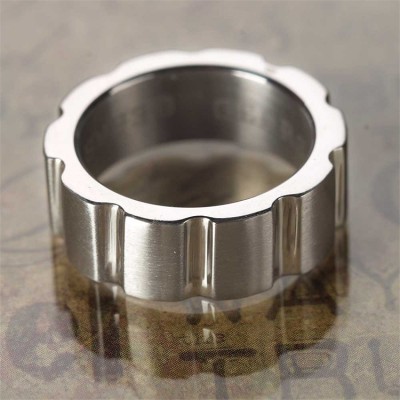 Ring G E A R S (Grow Exalt Ask Receive Serve) Steel Size 9 Pack of 2 - 714611155737 - 32-5761