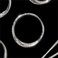 Ring Silver Plated Galatians 5:22