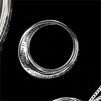 Ring Silver Plated InspiRing Double 1 Corinthians 13/