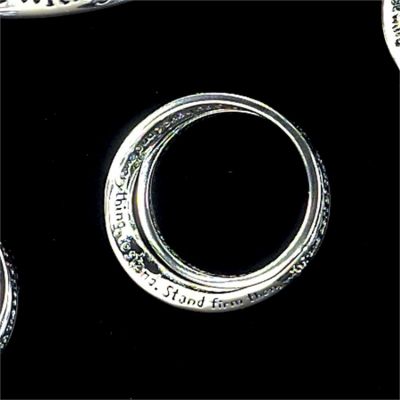 Ring Silver Plated InspiRing Double Ephesians 6:13/Size 6 - 714611163152 - 35-4430