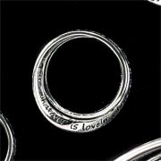 Ring Silver Plated InspiRing Double Ph 4:8 Size 6