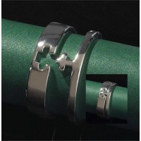 Ring Silver Plated Puzzle Ring Cross