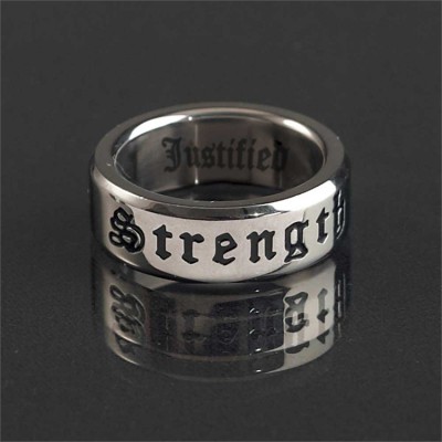 Ring Stainless Steel Strength Band Size 9 - 714611170938 - 32-9357
