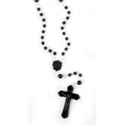Rosary Cross/Black Pack of 4