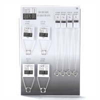 Silver Plated Back To Square One Necklaces/Bracelets 16pc