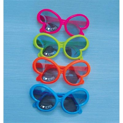 Sunglasses Butterfly Pack of 36 I Love Jesus - 603799405973 - N-490