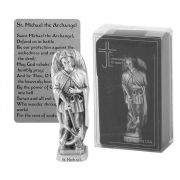 Tabletop Figurine 3.5 Inch Pewter St. Michael