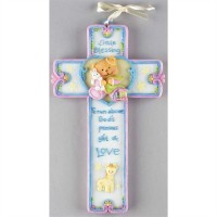 Tabletop Plaque Cross Little Blessings