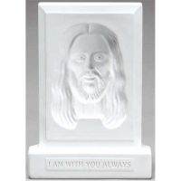 Tabletop Plaque Face of Christ I Am With You